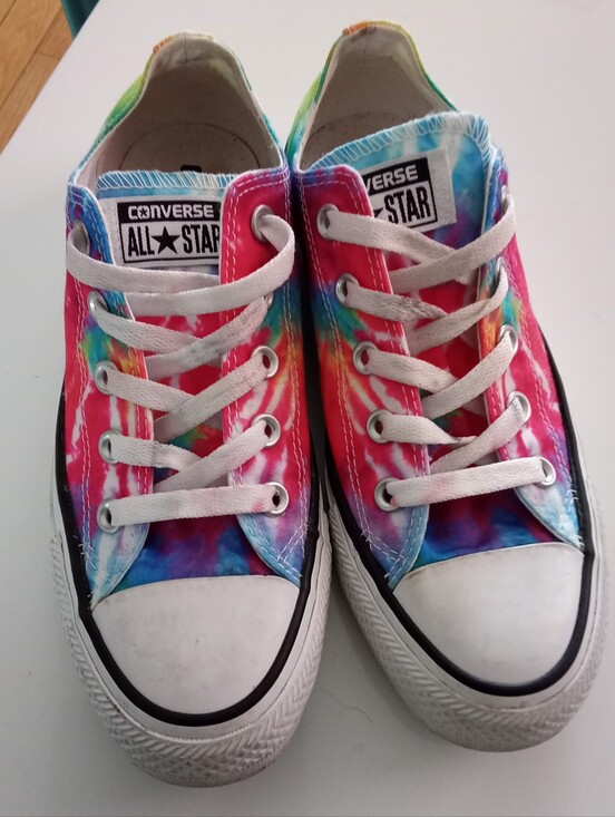 Converse Shoes - Tie Dye Converse